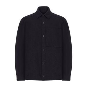 Transit Men Virgin Wool Overshirt